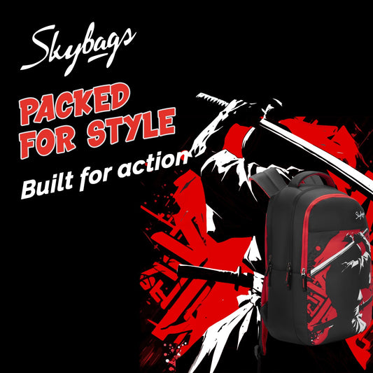 Skybags KYRO 02 SCBP KATANA RED BLACK-36L