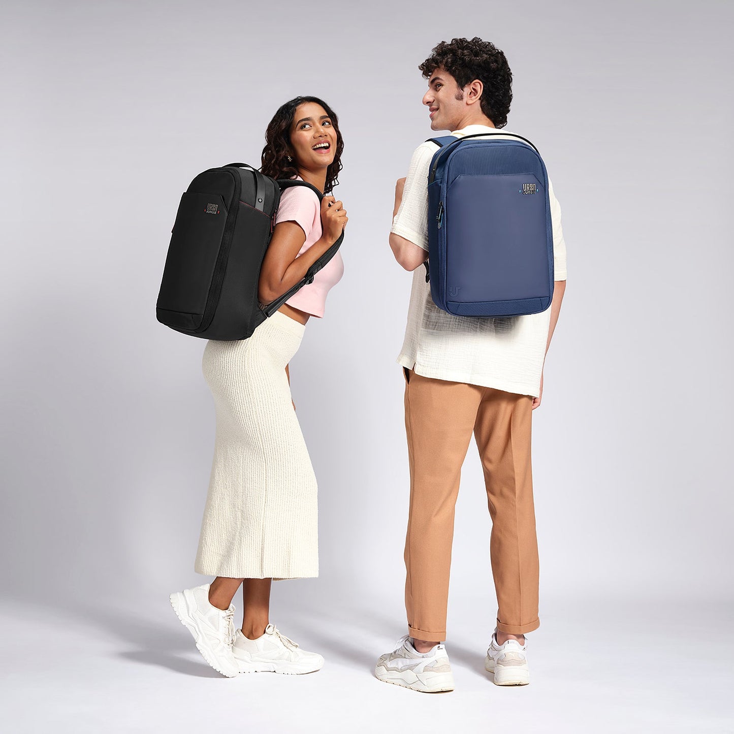 Urban Jungle by Safari Downtown Workpack Premium Backpack with Trolley Sleeve-18l