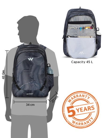Wildcraft Bravo 45L Backpack