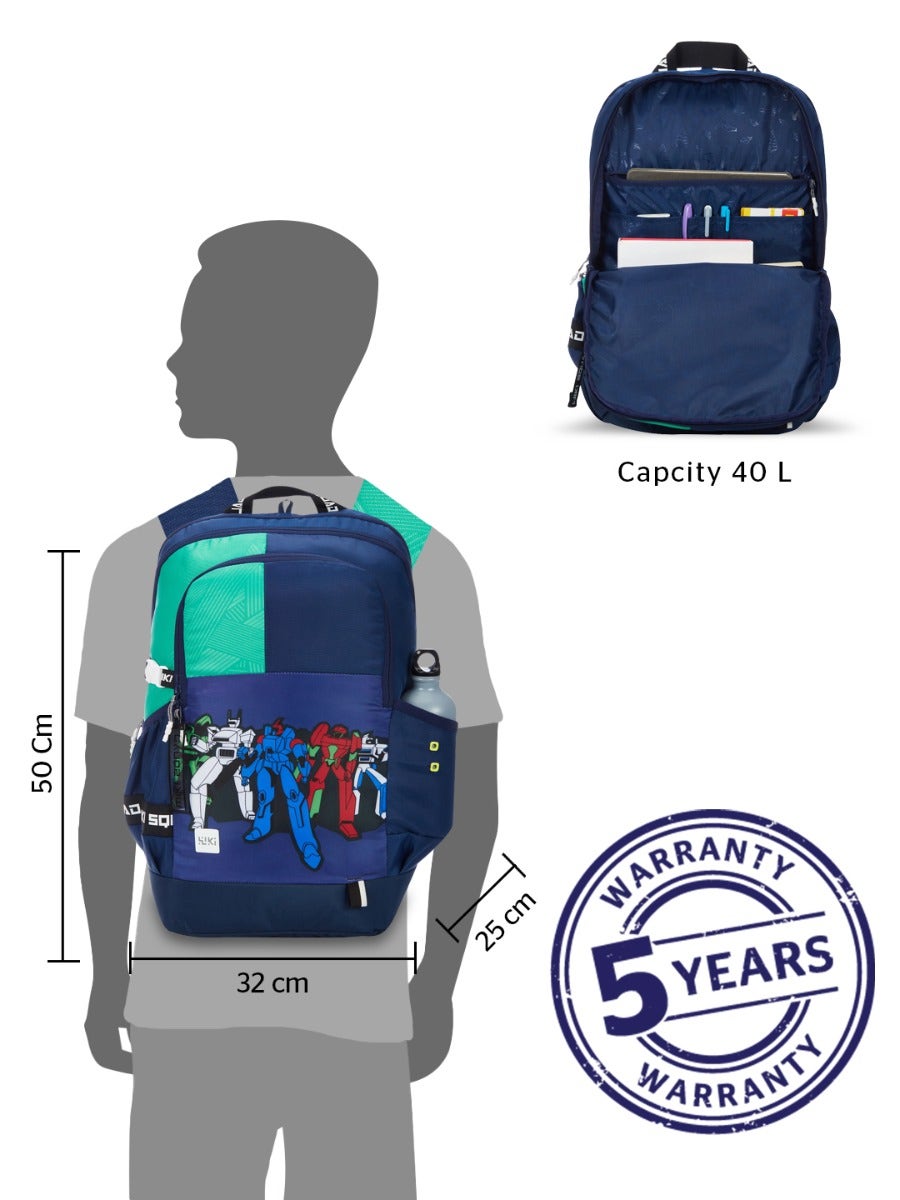 Wildcraft Wiki Squad 3 40L Backpack (12978)