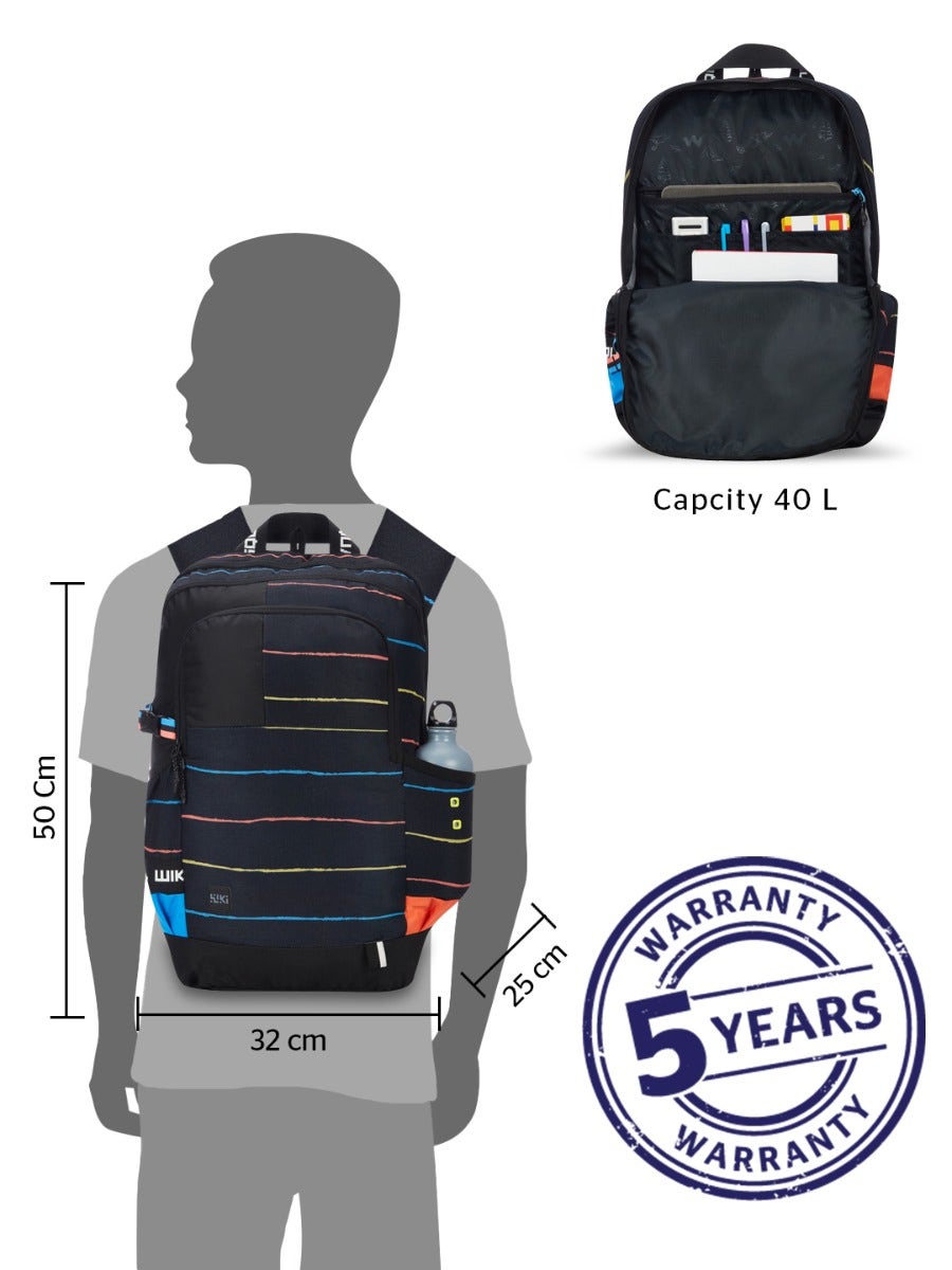 Wildcraft Wiki Squad 3 40L Backpack (12978)