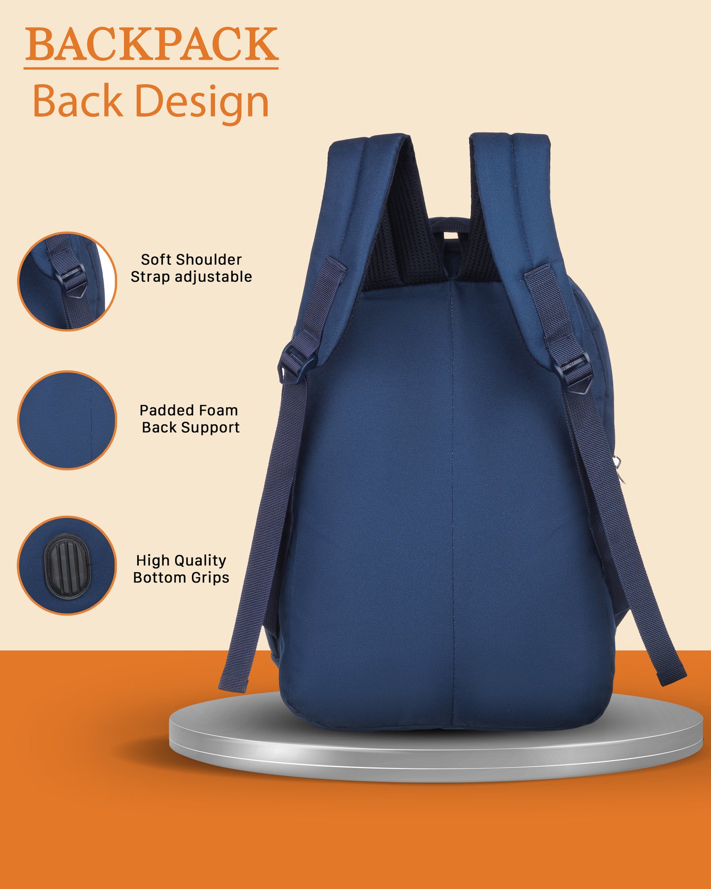 Dhariwal Backpack for Men & Women | Office, Travel, School, College bag| 42L BP-237