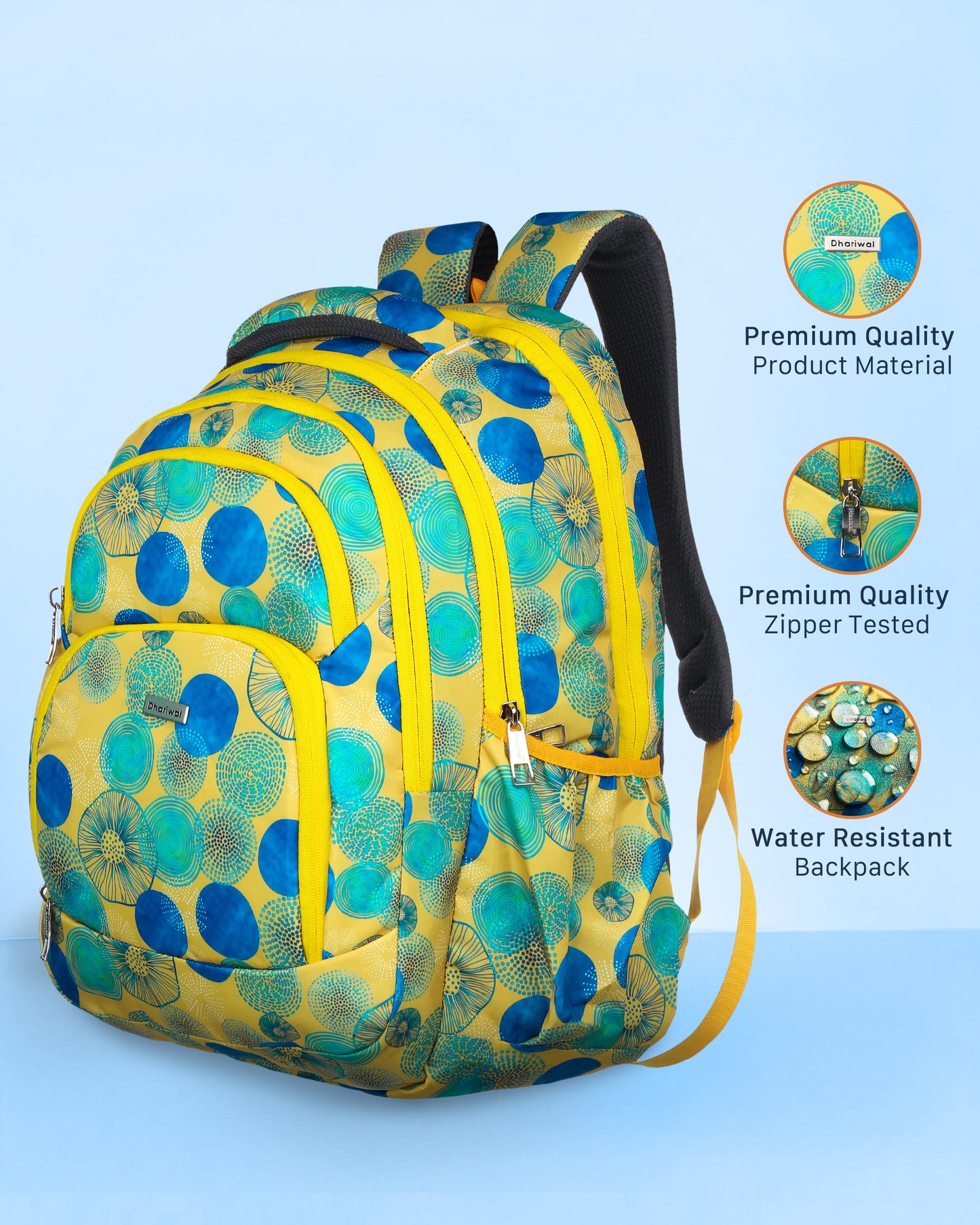 Dhariwal 36L Backpack Casual/School/College/Office Bag BP-248