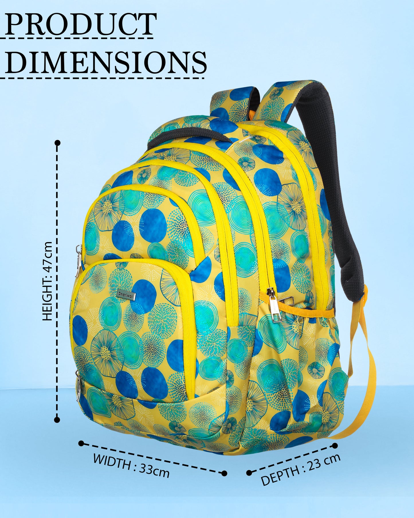 Dhariwal 36L Backpack Casual/School/College/Office Bag BP-248