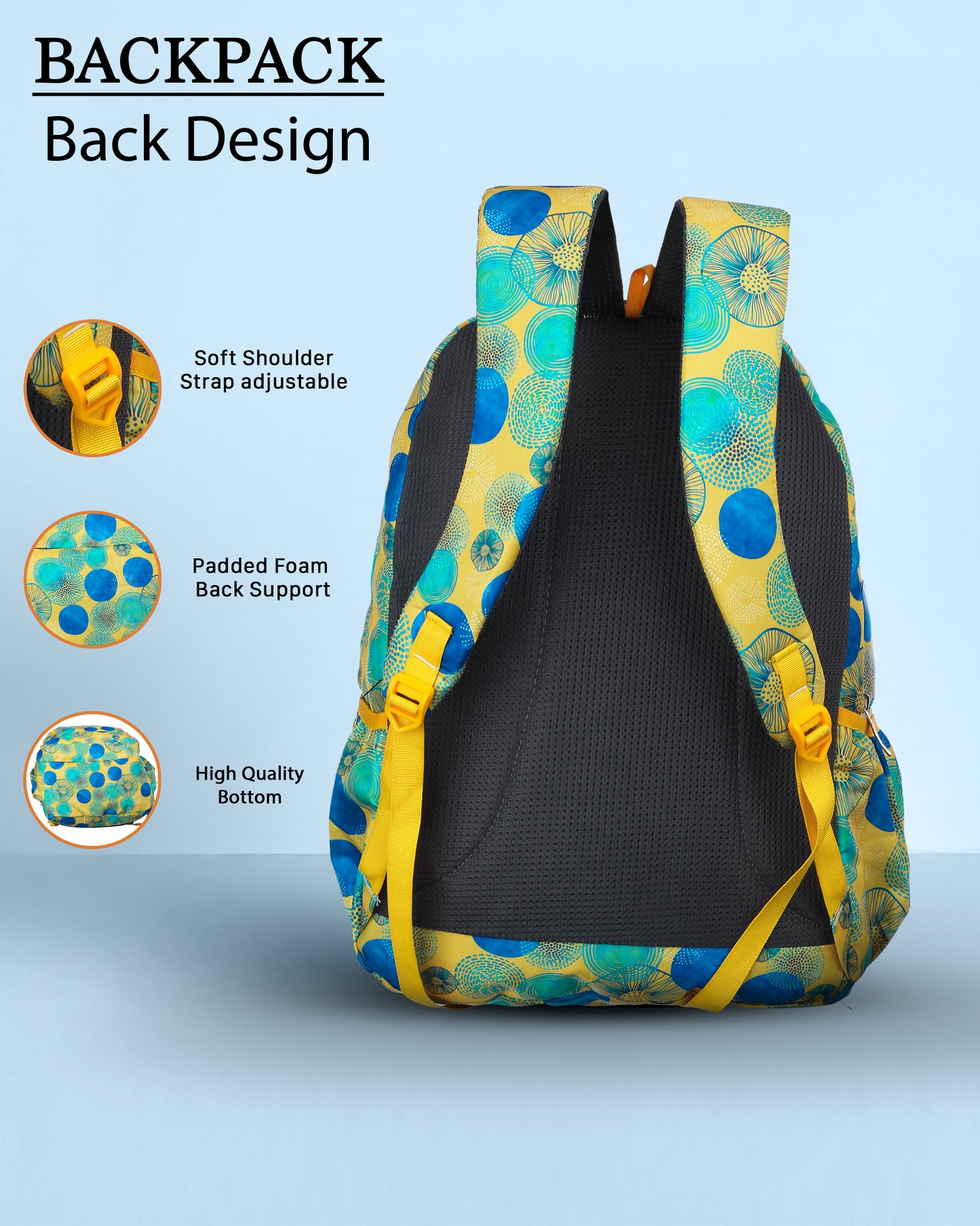 Dhariwal 36L Backpack Casual/School/College/Office Bag BP-248