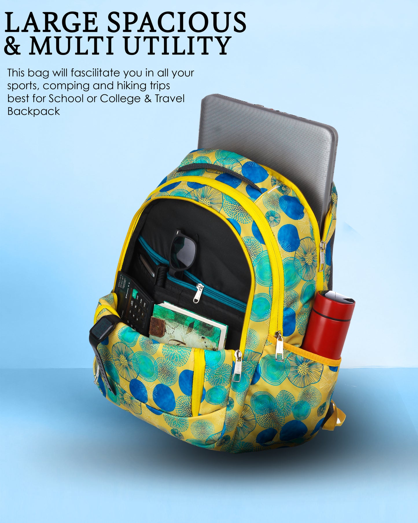 Dhariwal 36L Backpack Casual/School/College/Office Bag BP-248