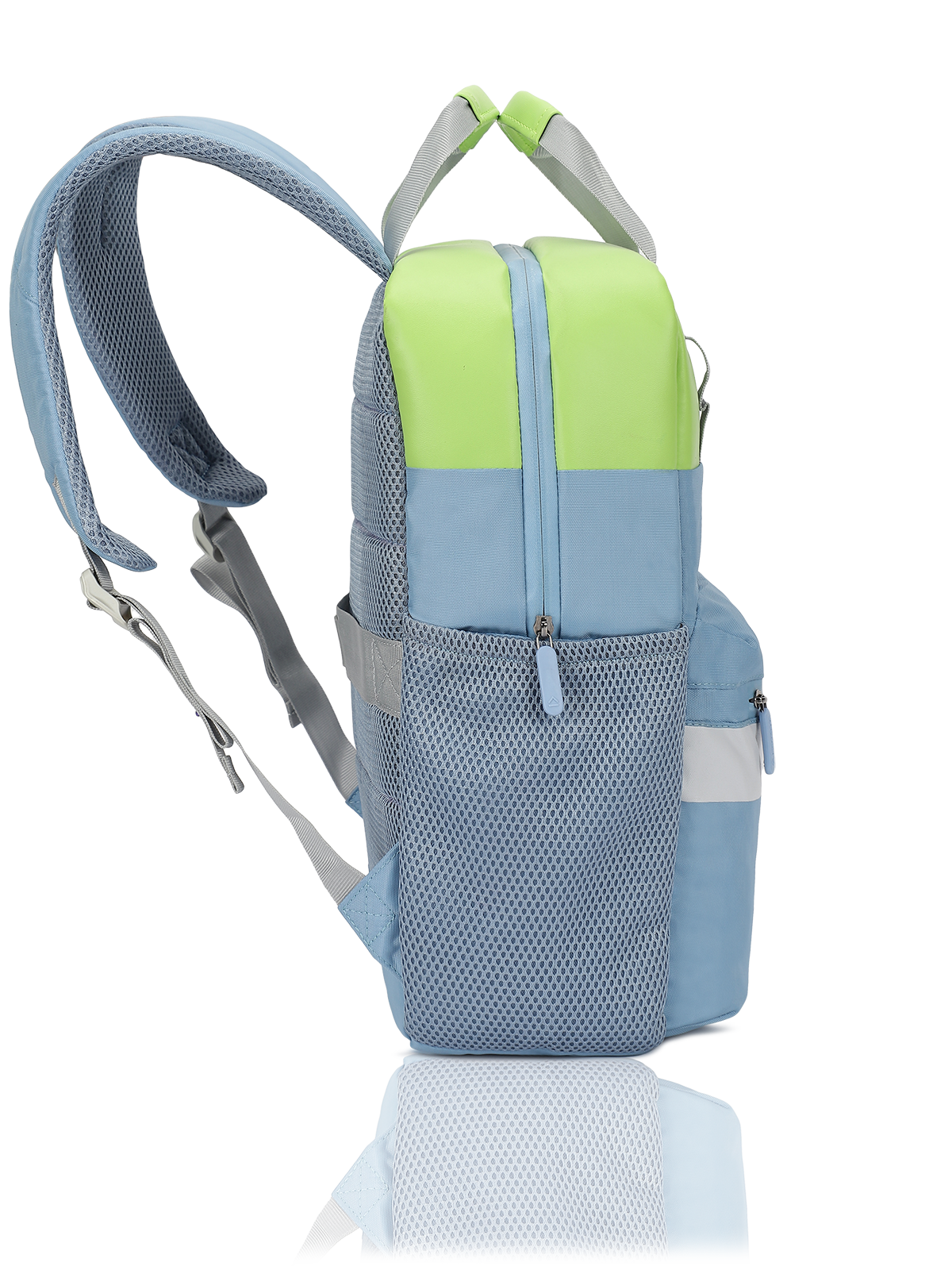 Uppercase Vegan Leather 14" Laptop Backpack Water Repellent College Bag 17L