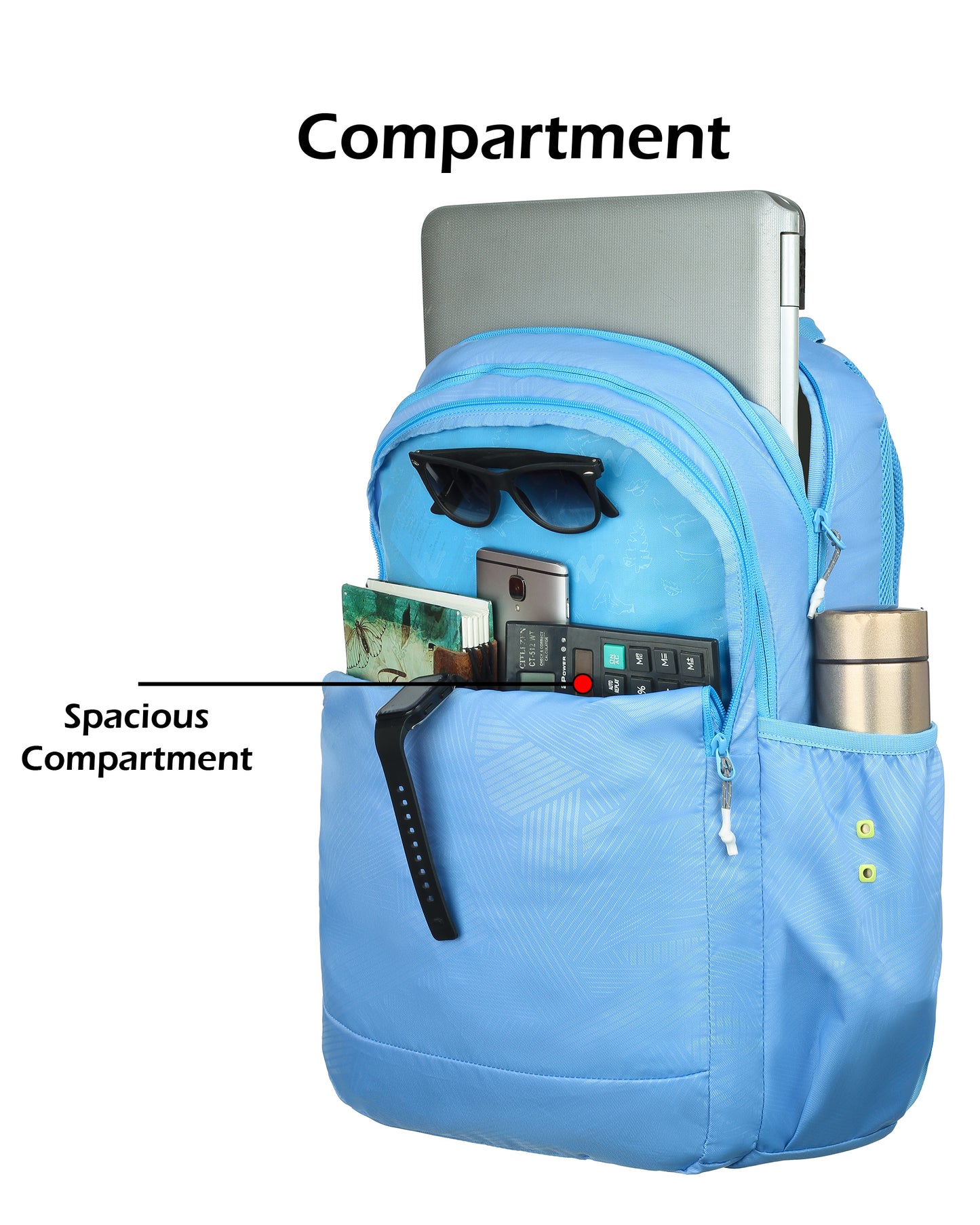 Wildcraft Polyester Expedition LPBP 45 Pro Laptop Backpack for Travel Gym Office Backpack for Men & Women