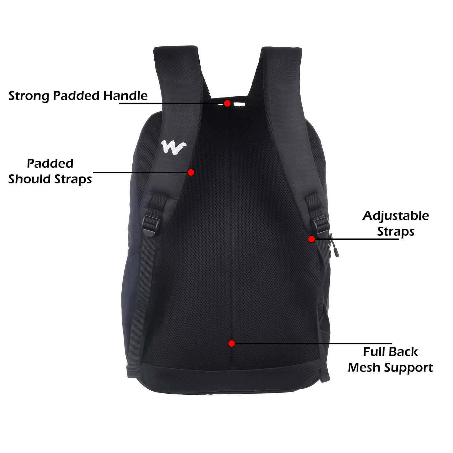 Wildcraft Sierra Nylon backpack Ideal for school, college, office & travel bag for men And women