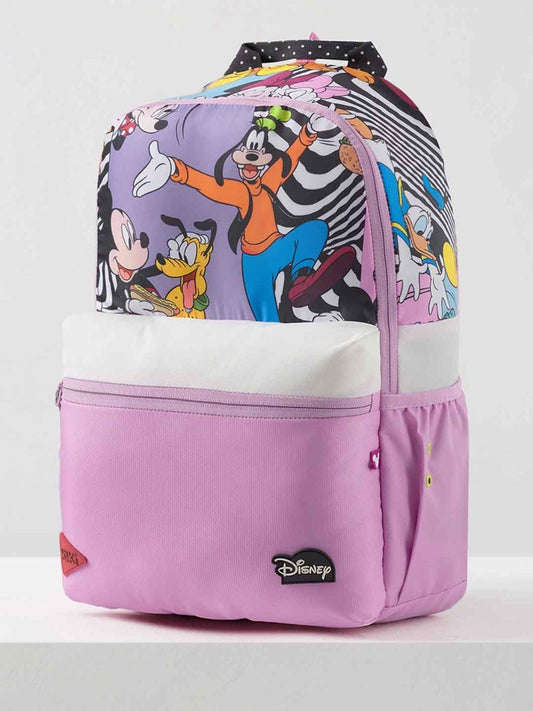 WIKI Pack Mickey 18.5L School Bag - Purple