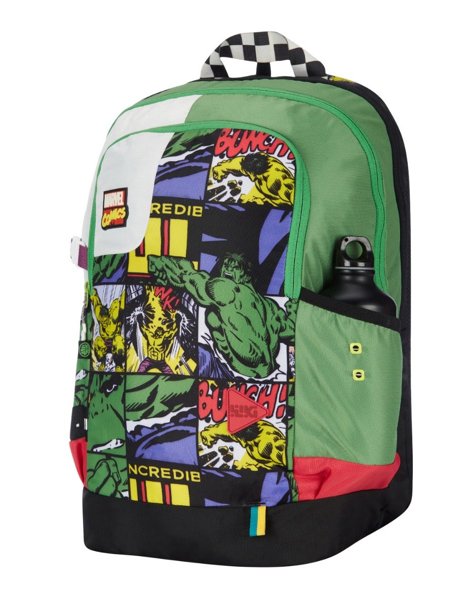 Wildcraft Wiki Squad 3 34L Backpack Marvel Hulk Green (13004)