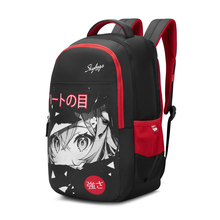 Skybags KYRO 03 SCBP PEEKABOO RED BLACK-36L