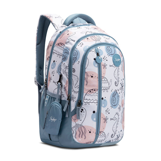 Skybags CHARM 01 SCHOOL BACKPACK CAMEO BLUE-42L