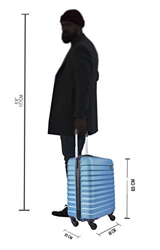 Safari Sonic Anti Scratch Polycarbonate Hard Cabin Luggage Suitcase