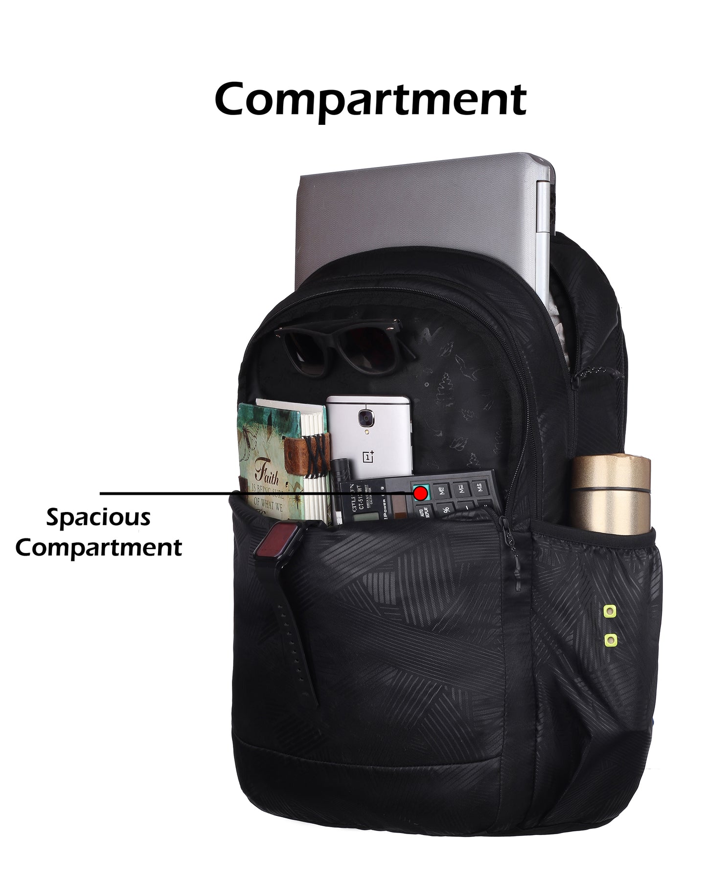Wildcraft Polyester Expedition LPBP 45 Pro Laptop Backpack for Travel Gym Office Backpack for Men & Women