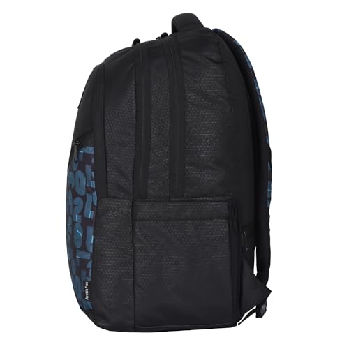 Arctic Fox Quantum School Backpack for Boys and Girls - 33 Liters (BLACK)