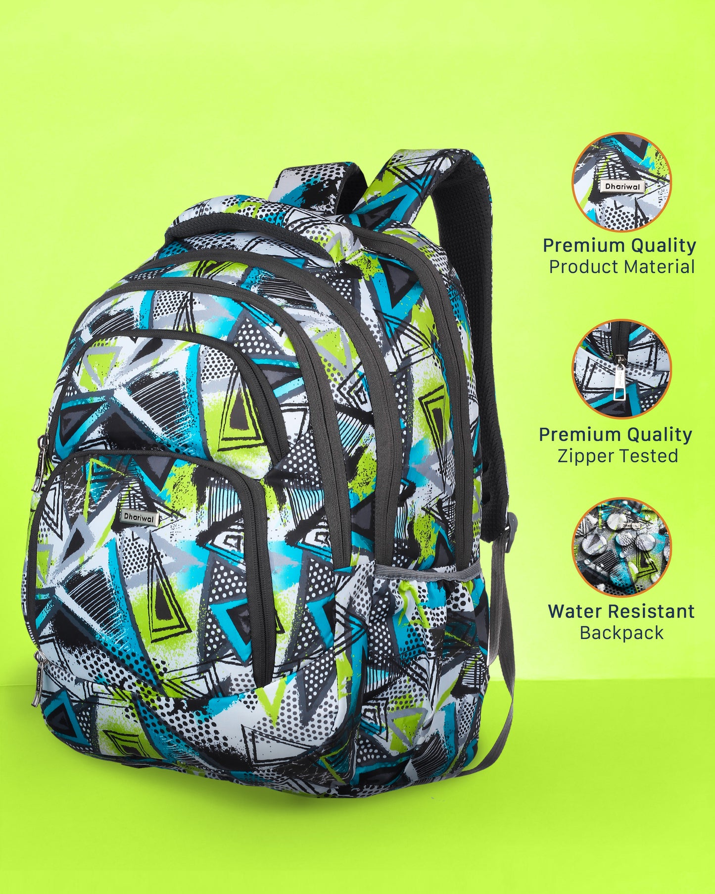 Dhariwal 36L Backpack Casual/School/College/Office Bag BP-248