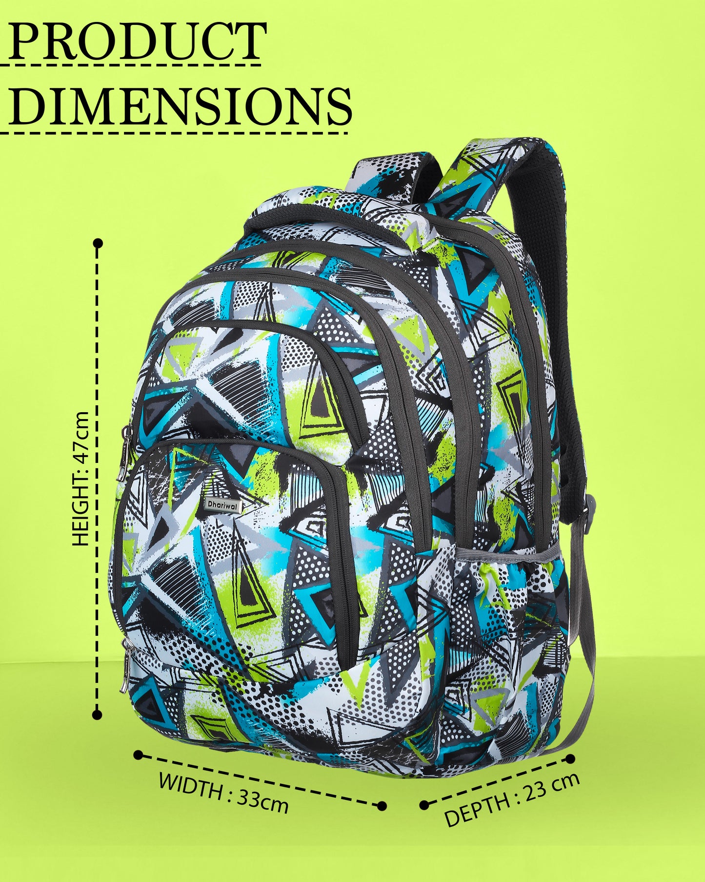 Dhariwal 36L Backpack Casual/School/College/Office Bag BP-248