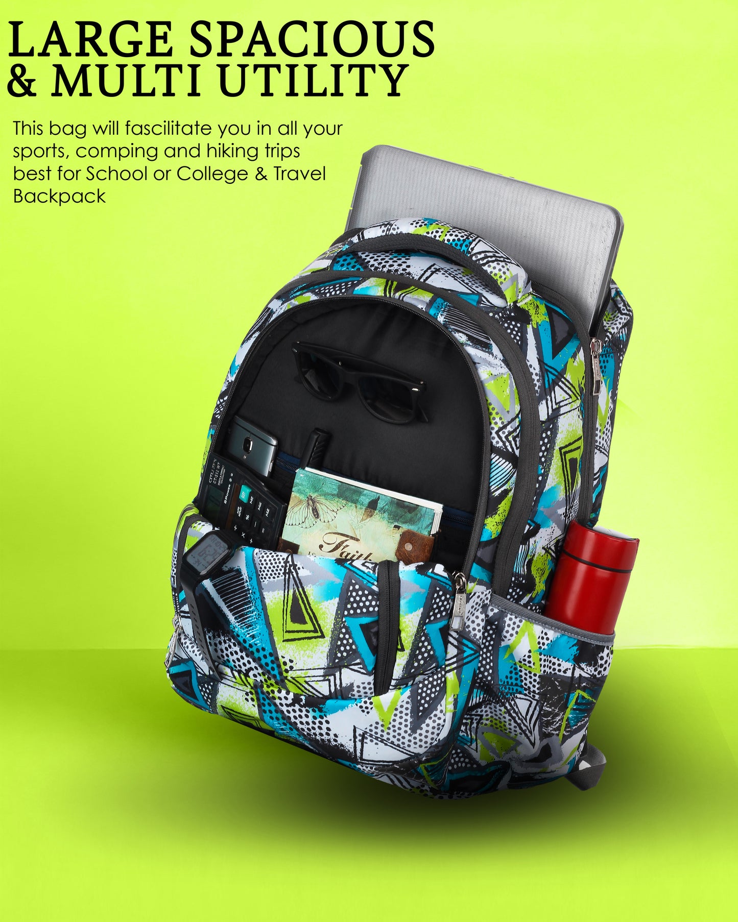 Dhariwal 36L Backpack Casual/School/College/Office Bag BP-248