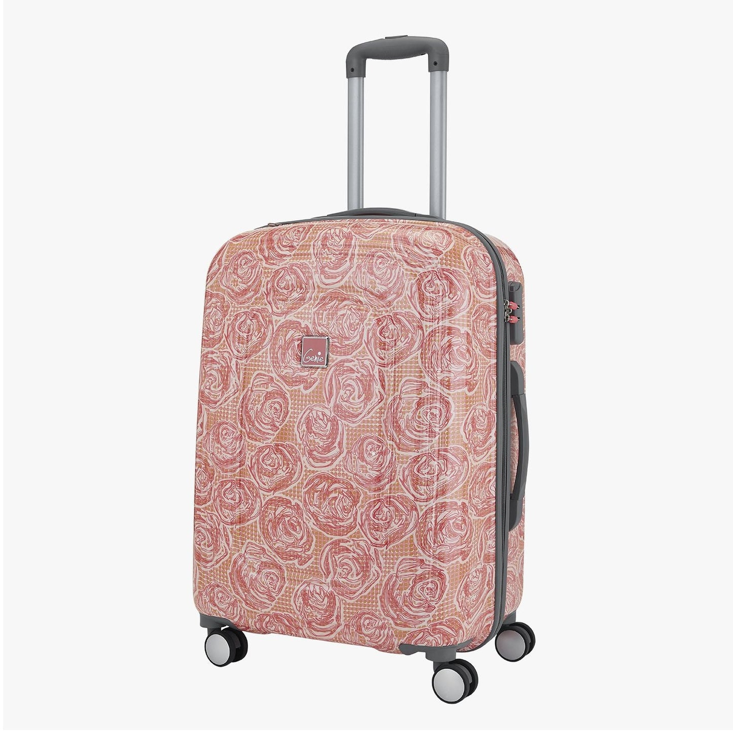 Genie Rose Hard Luggage Suitcase