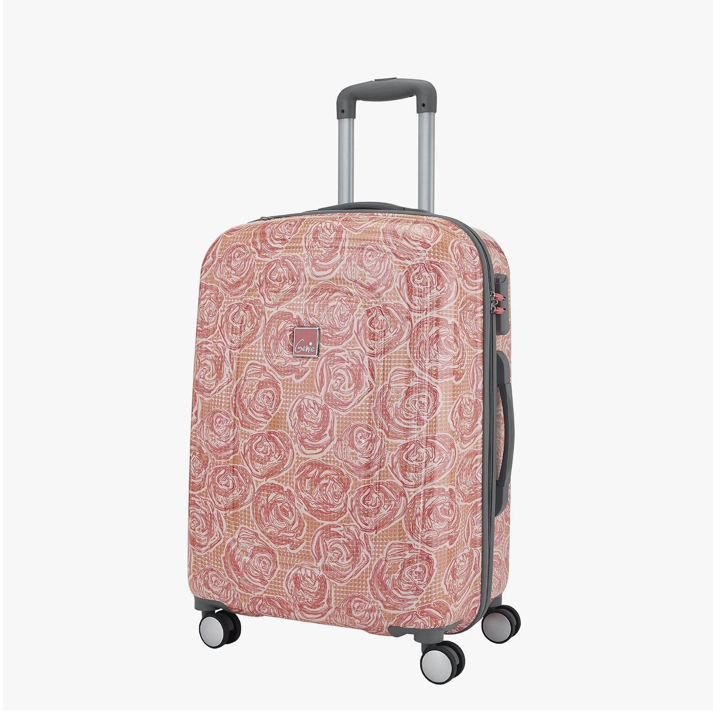 Genie Rose Hard Luggage Suitcase