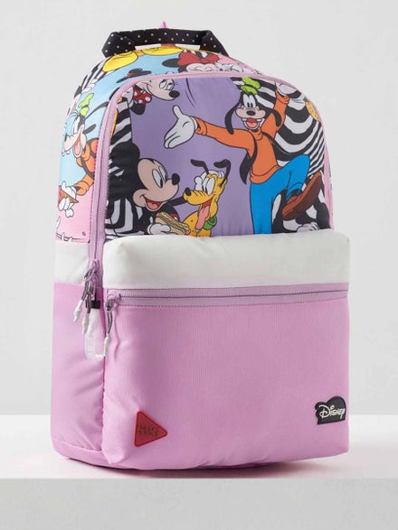 WIKI Pack Mickey 18.5L School Bag - Purple