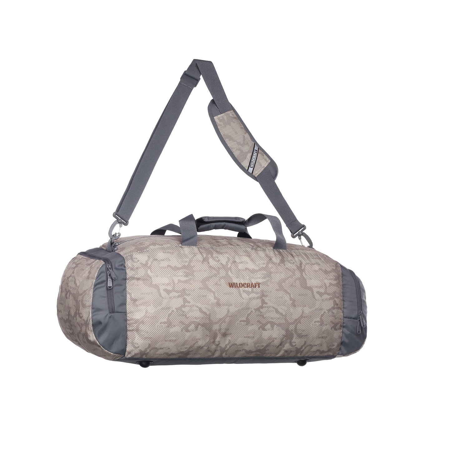 Wildcraft Duffle Bag, Large Capacity, Polyester Material, Multiple Compartments, Unisex Travel and Sports Bag