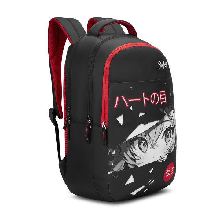 Skybags KYRO 03 SCBP PEEKABOO RED BLACK-36L