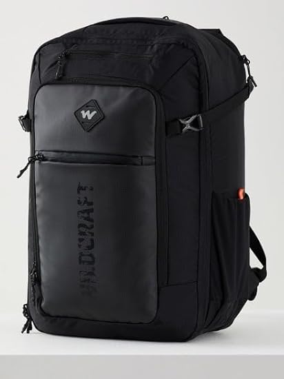 Wildcraft Globetrotter Pro 35 L Laptop Backpack -Black