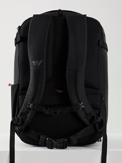 Wildcraft Globetrotter Pro 35 L Laptop Backpack -Black