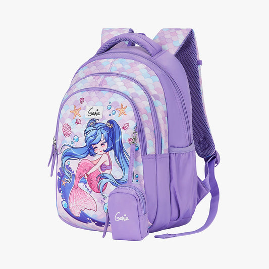 Genie Mermaid Small Backpack for Kids-20L