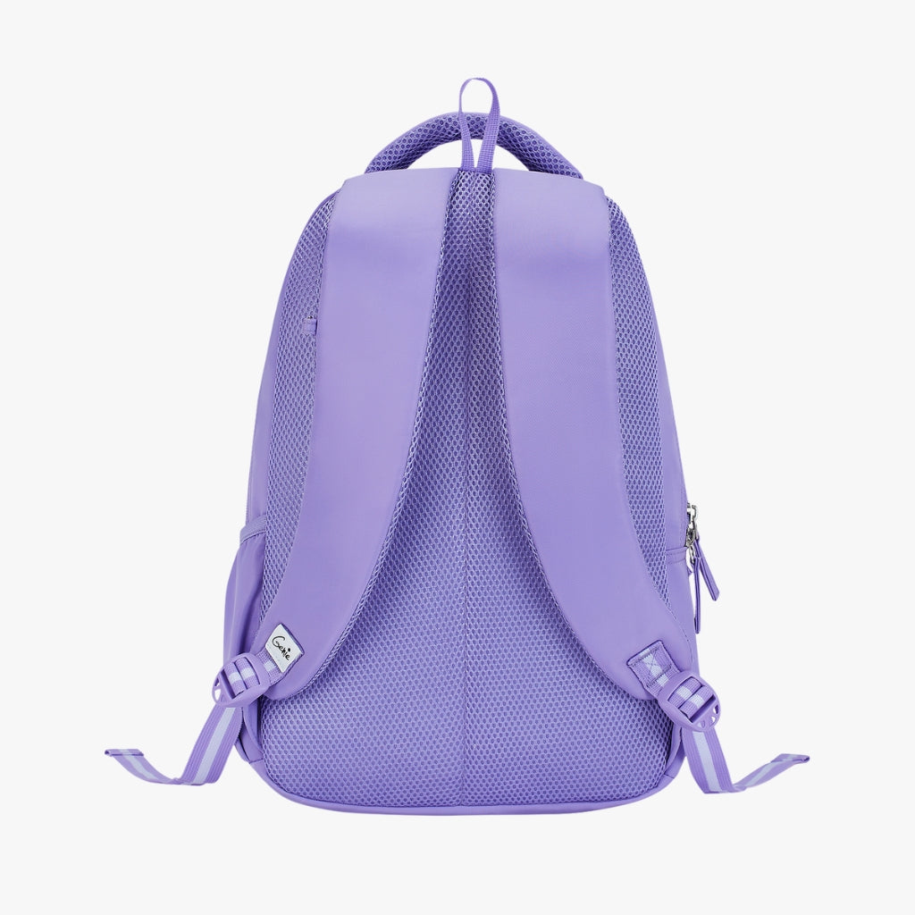 Genie Pearl Backpack for Girls,27 Liters, Purple