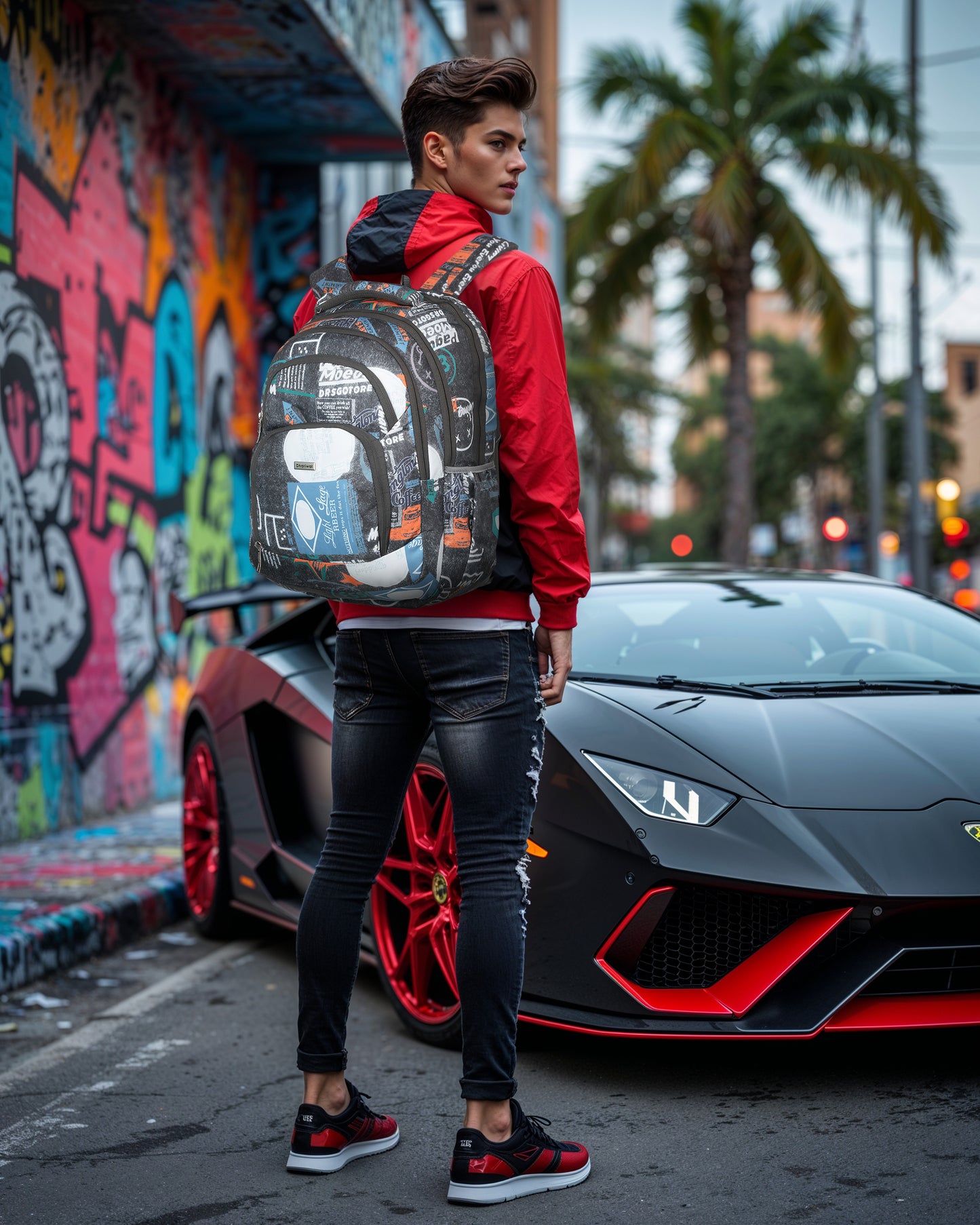 Dhariwal 36L Backpack Casual/School/College/Office Bag BP-248