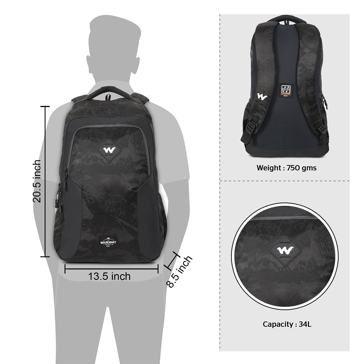 Wildcraft Dapper 3.0 Backpack WC-12169