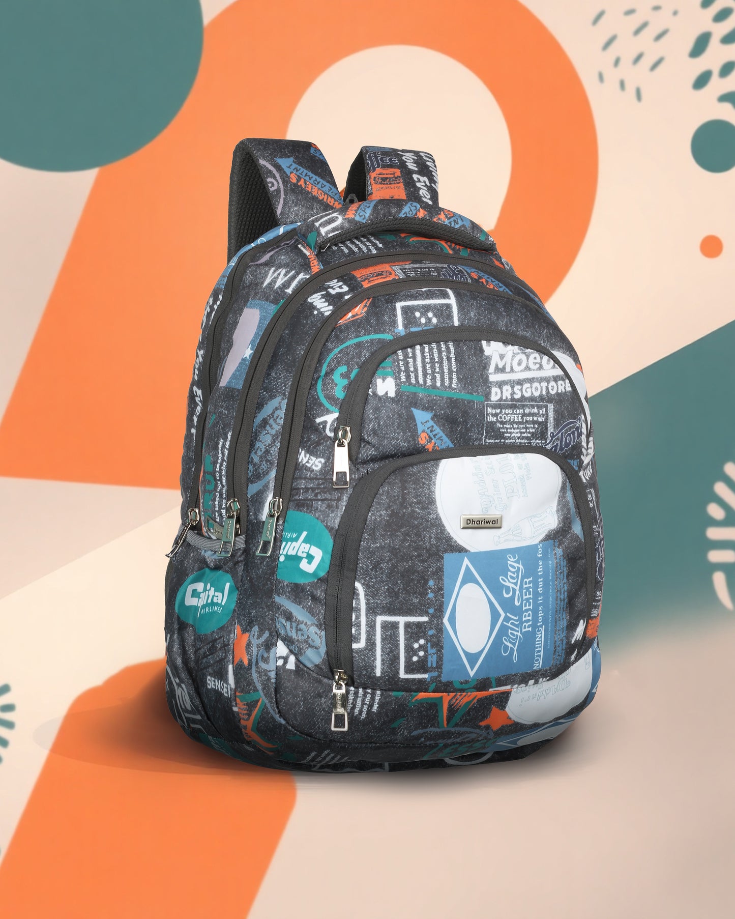 Dhariwal 36L Backpack Casual/School/College/Office Bag BP-248