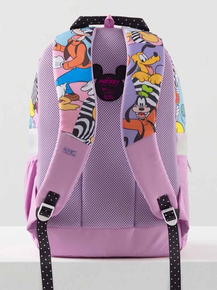WIKI Pack Mickey 18.5L School Bag - Purple