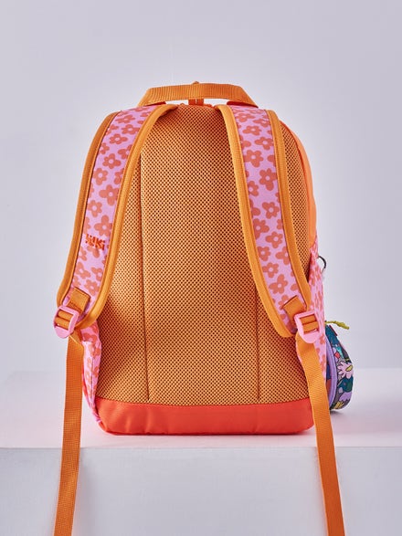 Wiki Stylish Unisex Backpack Laptop Backpack for Office, Gym, Travel (21.5 Litre, Orange)