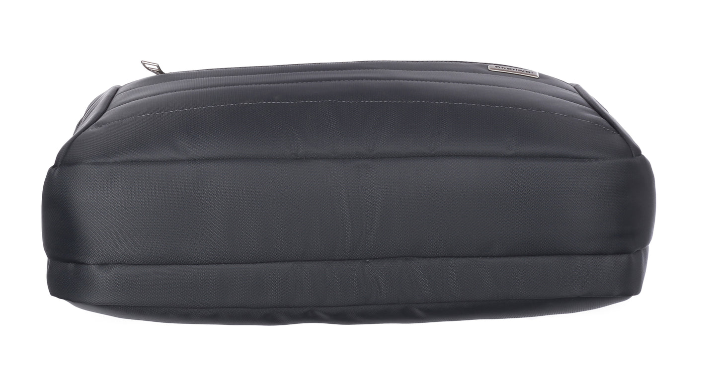 Foam File Messenger Bag 16 Inch Brown Faux Leather Office Bag | Laptop Bag for Men EB-618