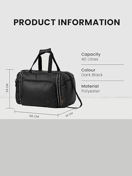 Wildcraft Dark Edition 25 Duffels