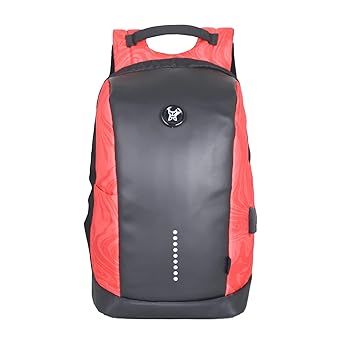 Arctic Fox Slope Anti-Theft Backpack | 23 Ltr Capacity|Water Resistant | Multipurpose Backpack |Rain Cover| Trolley sleeve 15.6 Inches Unisex Laptop Bag with USB Charging Port