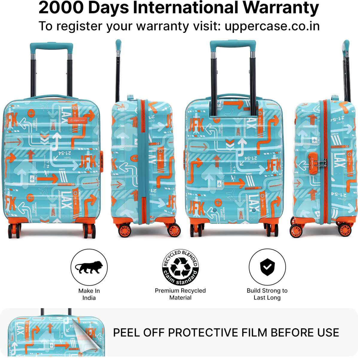 Uppercase JFK Plus TSA Lock, Hard Trolley