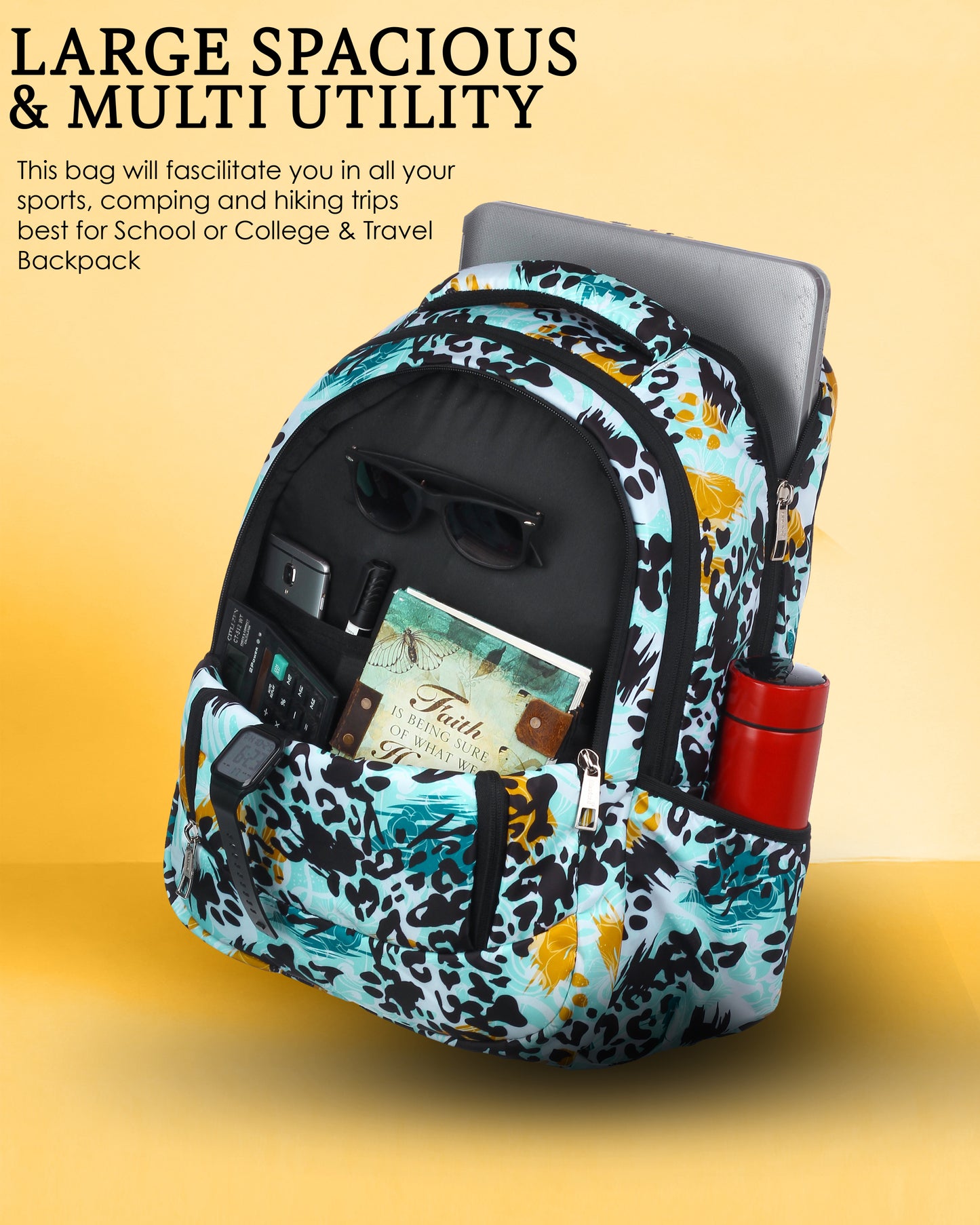 Dhariwal 36L Backpack Casual/School/College/Office Bag BP-248