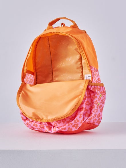 Wiki Stylish Unisex Backpack Laptop Backpack for Office, Gym, Travel (21.5 Litre, Orange)