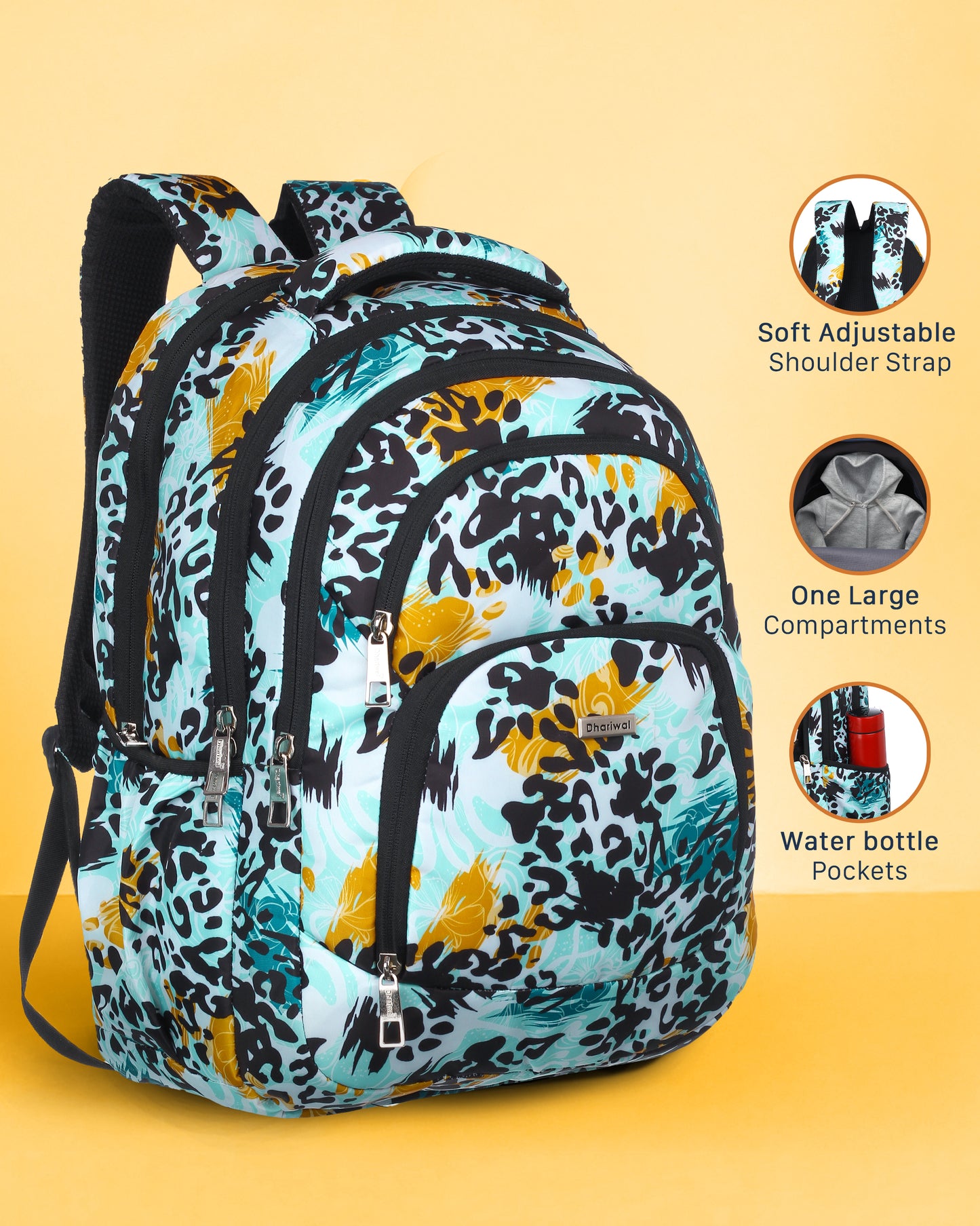 Dhariwal 36L Backpack Casual/School/College/Office Bag BP-248
