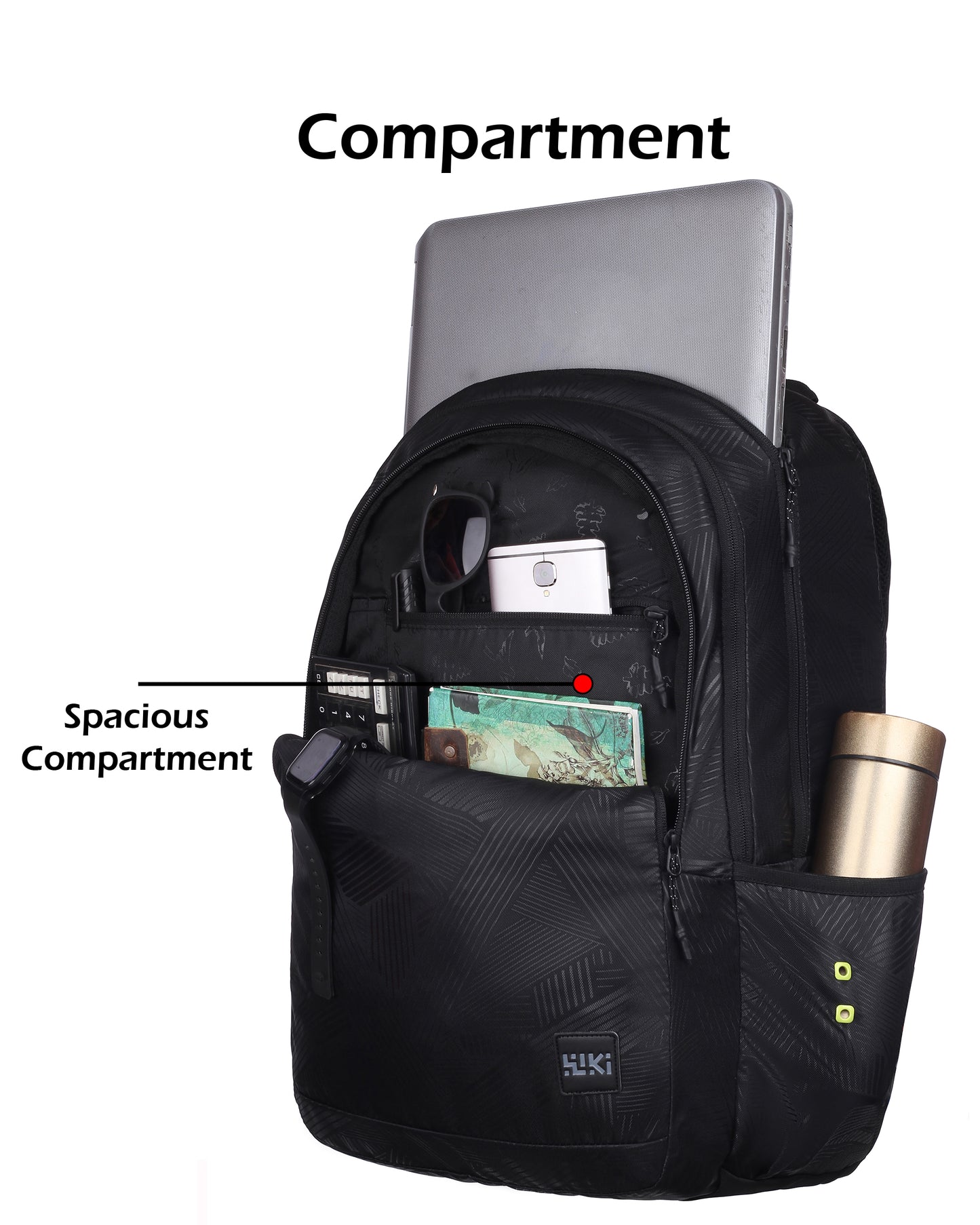 Wildcraft Wiki 45L Laptop Backpack College | School | Office & Travel Bag For Men And Women