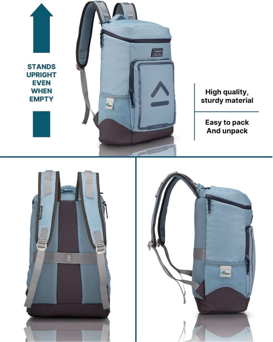Uppercase Tall Boy 14" Laptop Backpack WaterRepellent College Travel Bag 23L
