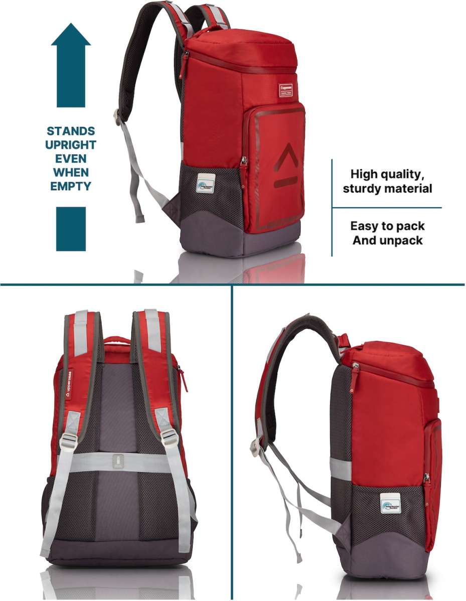 Uppercase Tall Boy 14" Laptop Backpack WaterRepellent College Travel Bag 23L