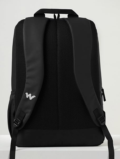 Wildcraft 3 Compartments Dark Edition 45 L PBP Backpack, Black