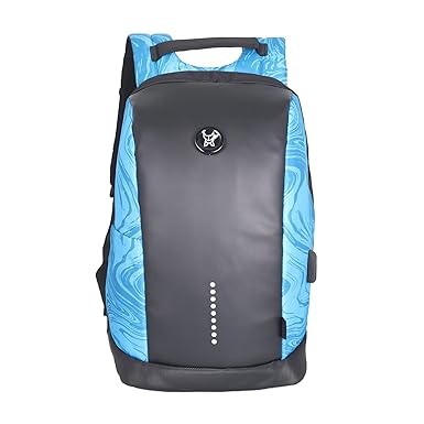 Arctic Fox Slope Anti-Theft Backpack | 23 Ltr Capacity|Water Resistant | Multipurpose Backpack |Rain Cover| Trolley sleeve 15.6 Inches Unisex Laptop Bag with USB Charging Port