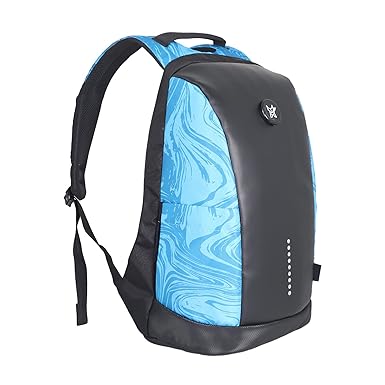 Arctic Fox Slope Anti-Theft Backpack | 23 Ltr Capacity|Water Resistant | Multipurpose Backpack |Rain Cover| Trolley sleeve 15.6 Inches Unisex Laptop Bag with USB Charging Port